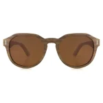 Classic Wooden-Style Sunglasses - Image 5