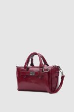 Chic Burgundy Handbag - Image 4