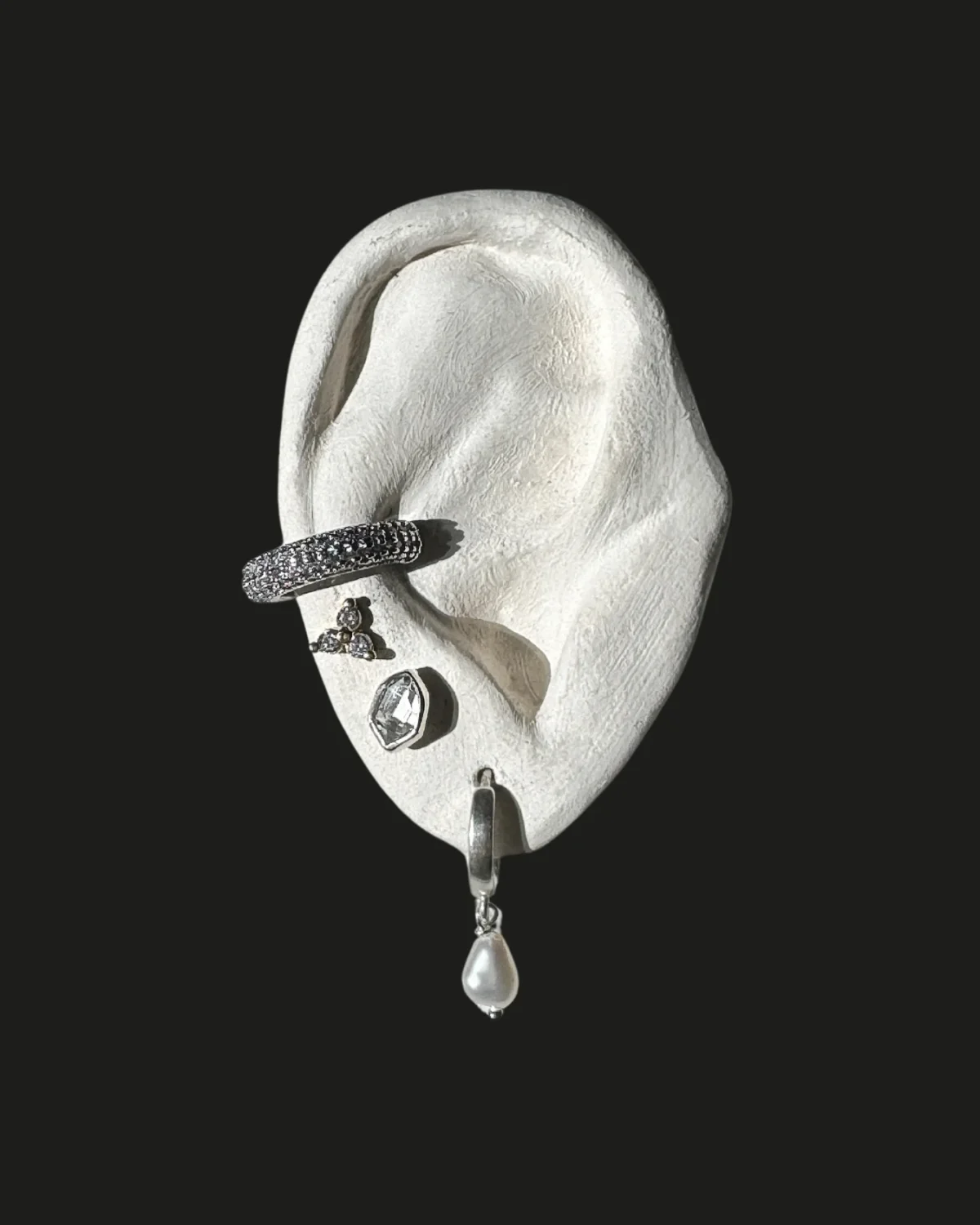Elegant Simplicity Triangle Earrings - Image 4