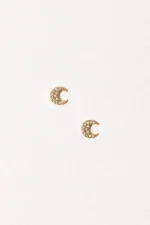 Charming Crescent Moon Earrings - Image 3