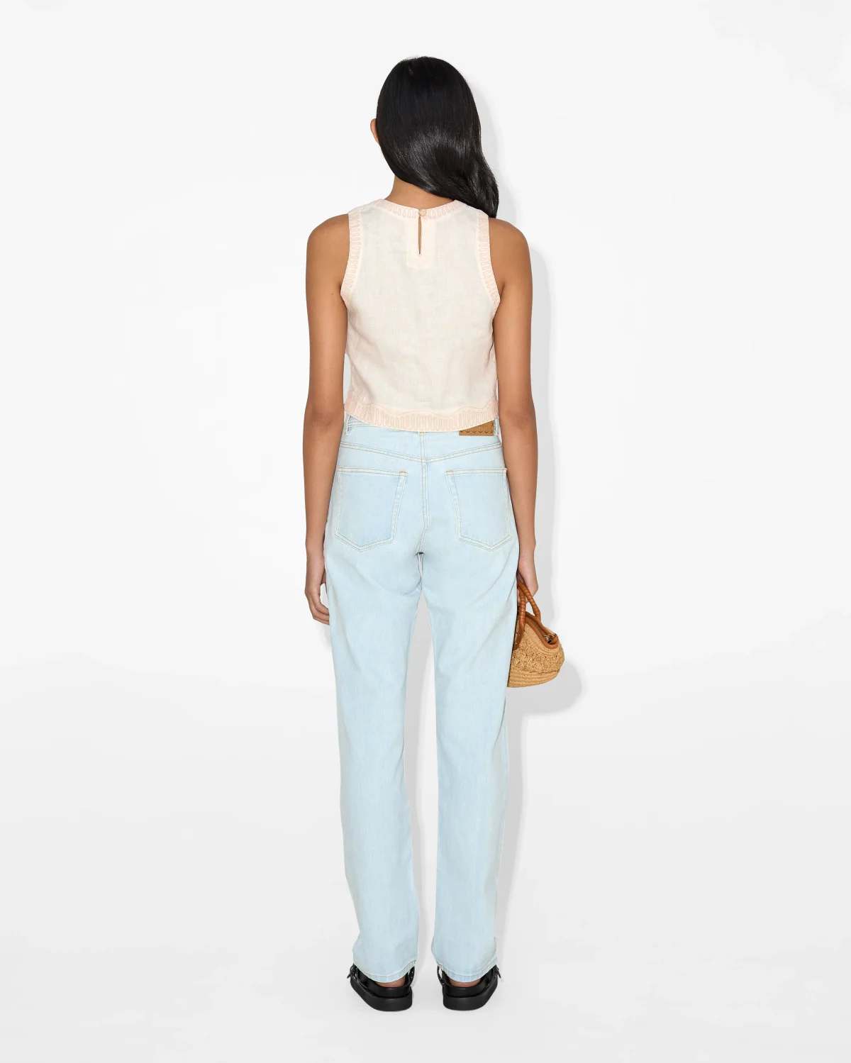 Elegant Sleeveless Knit Top - Image 5