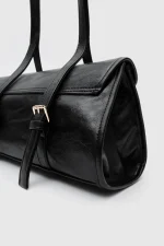 Elegant Black Shoulder Bag - Image 4