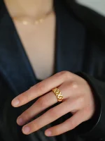 Elegant Link Chain Ring - Image 4