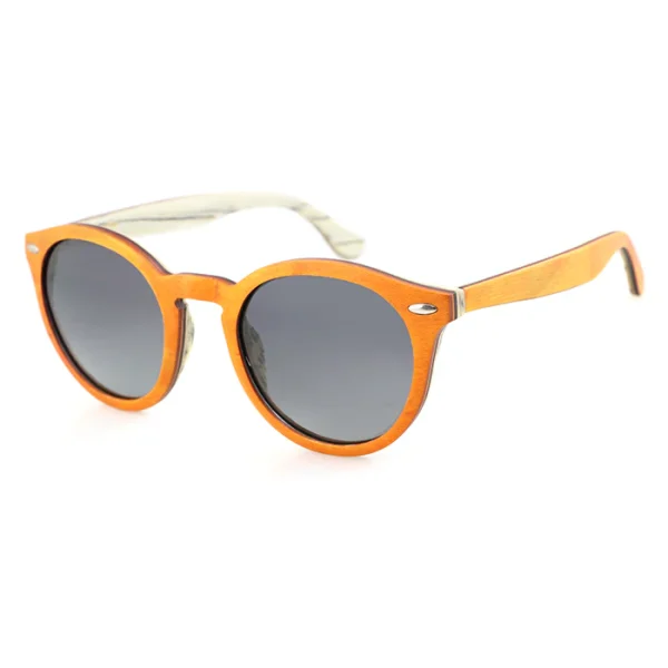 Stylish Wooden Frame Sunglasses