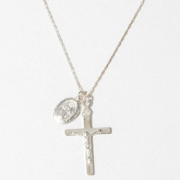 Elegant Cross Pendant Necklace