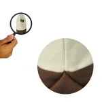 Canvas And Leather Zipper Pouch - Image 2