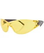 Stylish Yellow Wrap-Around Sunglasses - Image 2