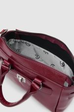 Chic Burgundy Handbag - Image 5