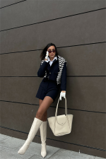 Elegant Beige Tote Bag - Image 10