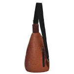 Vintage-Style Faux Leather Sling Bag - Image 4