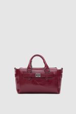 Chic Burgundy Handbag - Image 2