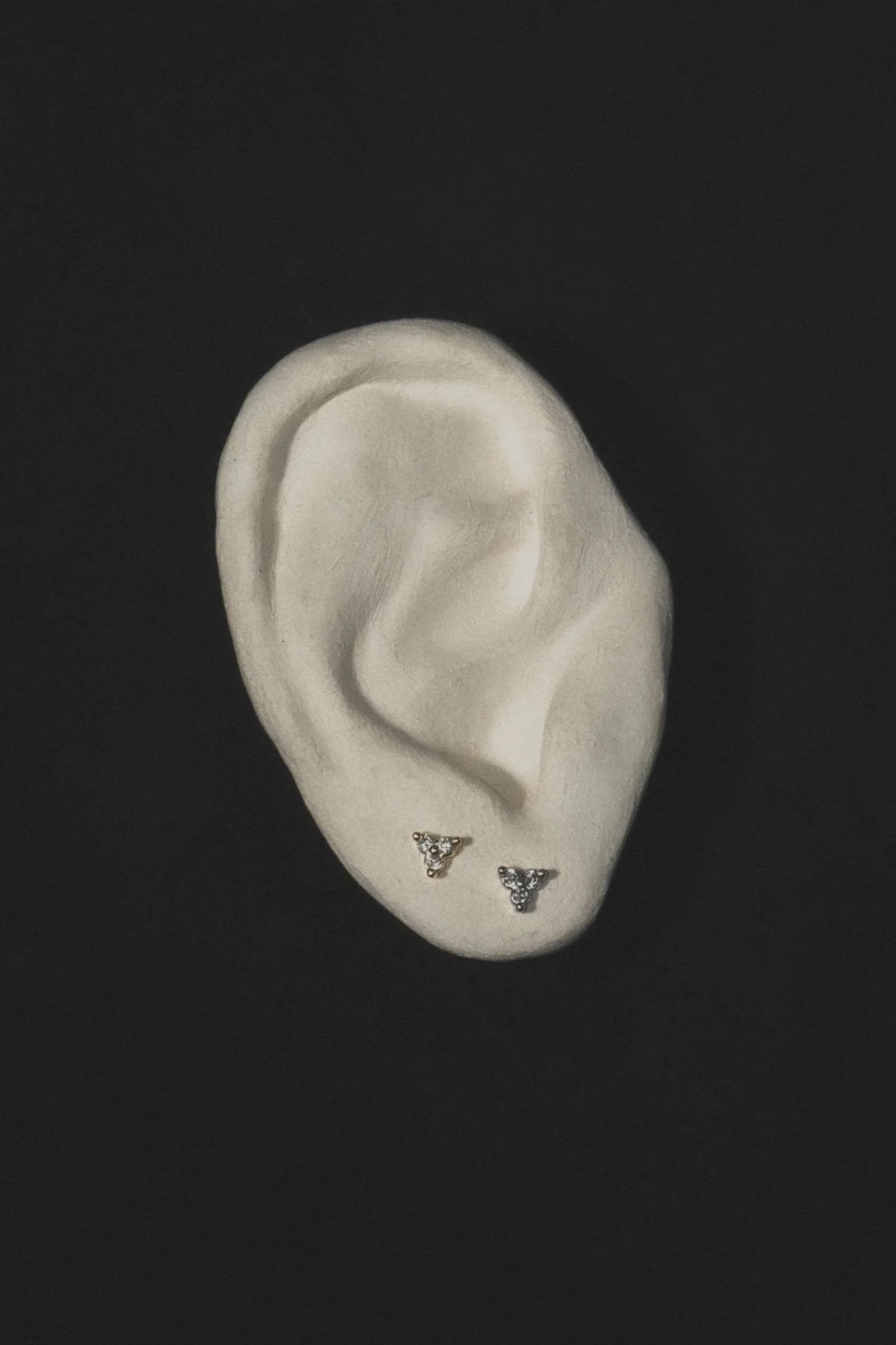 Elegant Simplicity Triangle Earrings - Image 2
