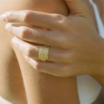 Elegant Antique-Style Etched Ring - Image 2