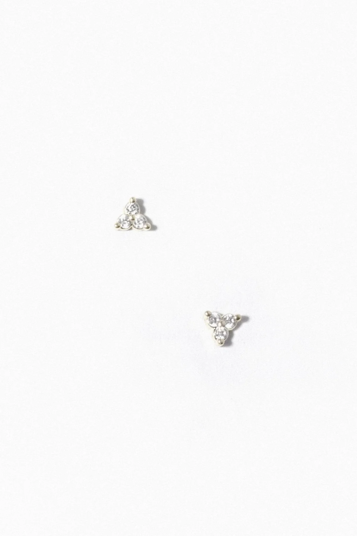 Elegant Simplicity Triangle Earrings - Image 3