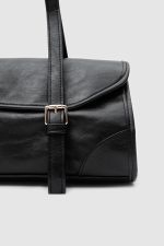 Elegant Black Shoulder Bag - Image 5