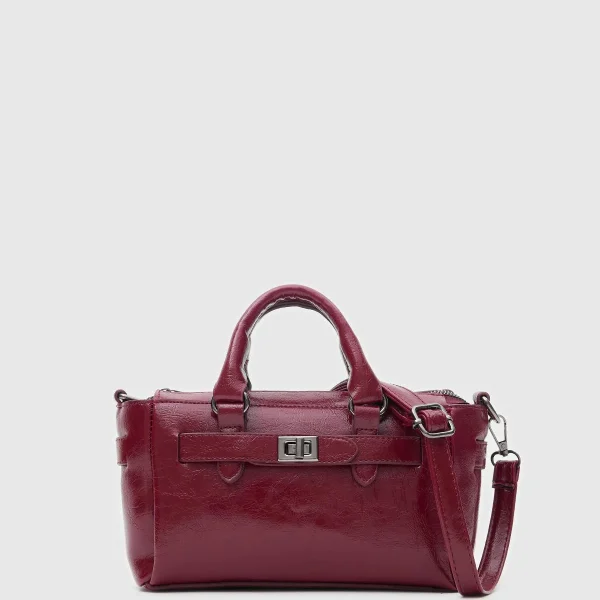 Chic Burgundy Handbag