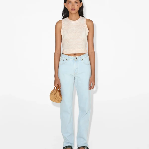 Elegant Sleeveless Knit Top