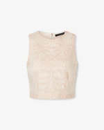 Elegant Sleeveless Knit Top - Image 6