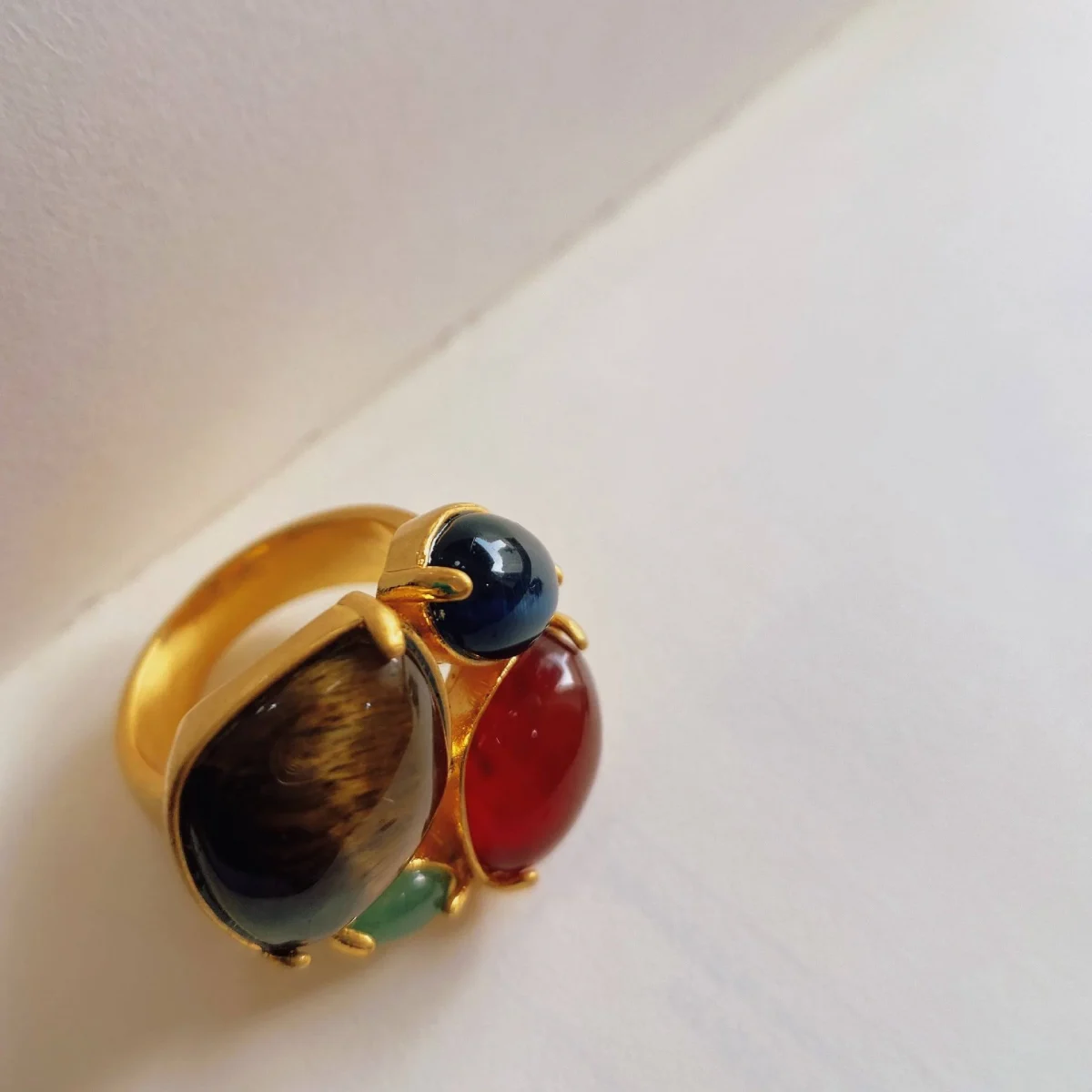 Chic Multi-Stone Garden Ring - Image 4