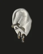 Elegant Simplicity Triangle Earrings - Image 5